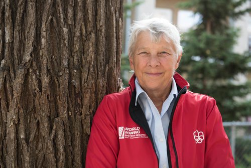 DAVID LIPNOWSKI / WINNIPEG FREE PRESS

1976 Olympic rower and trailblazer for women in sport, Sandra Kirby, poses for a portrait Friday September 23, 2016. She's just back from the 2016 Masters regatta in Copenhagen, where she reunited with other rowers from the 1976 Olympics in one boat.