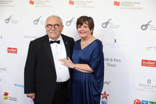 TREVOR HAGAN / WINNIPEG FREE PRESS
John and Bonnie Buhler on the red carpet prior to the David Foster Foundation Miracle Gala and Fundraiser, Saturday, September 24, 2016.