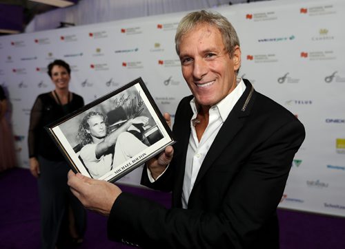 TREVOR HAGAN / WINNIPEG FREE PRESS
Michael Bolton on the red carpet at the David Foster Foundation Gala, Saturday, September 24, 2016.