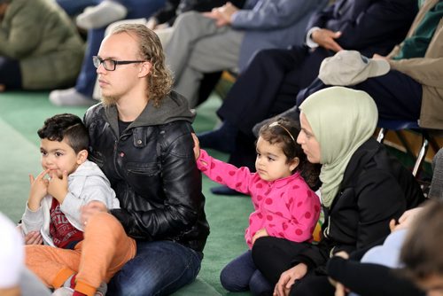 TREVOR HAGAN / WINNIPEG FREE PRESS
A special event at the newly renamed Pioneer Mosque on its 40th anniversary, Sunday, September 25, 2016.