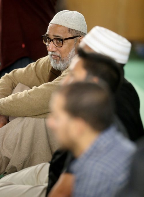 TREVOR HAGAN / WINNIPEG FREE PRESS
A special event at the newly renamed Pioneer Mosque on its 40th anniversary, Sunday, September 25, 2016.