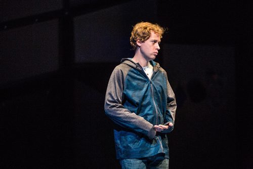 MIKE DEAL / WINNIPEG FREE PRESS
Edmund Stapleton as Christopher Boone during a media call for the upcoming RMTC production of The Curious Incident of The Dog in The Night-Time, at the John Hirsch Mainstage. The show runs from October 19 - November 12, 2016.
161018 - Tuesday, October 18, 2016