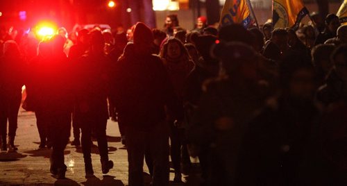 MIKE DEAL / WINNIPEG FREE PRESS

The annual Take Back the Night (TBTN) march and rally held in Winnipegs North End drew over one hundred supporters as they marched along Jarvis Avenue Thursday evening. 

161020
Thursday, October 20, 2016