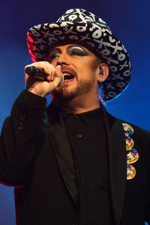 JOHN WOODS / WINNIPEG FREE PRESS
Boy George performs in Winnipeg Sunday, November 6, 2016. 
