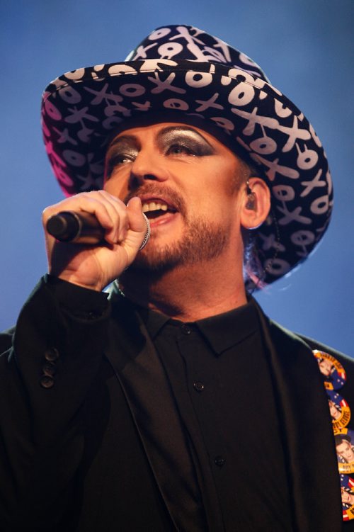 JOHN WOODS / WINNIPEG FREE PRESS
Boy George performs in Winnipeg Sunday, November 6, 2016. 
