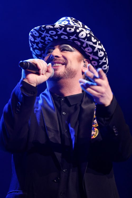 JOHN WOODS / WINNIPEG FREE PRESS
Boy George performs in Winnipeg Sunday, November 6, 2016. 
