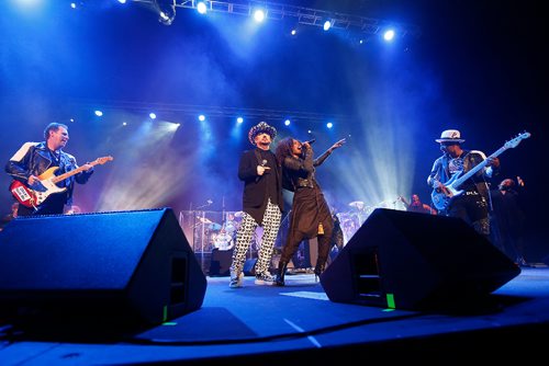 JOHN WOODS / WINNIPEG FREE PRESS
Boy George performs in Winnipeg Sunday, November 6, 2016. 
