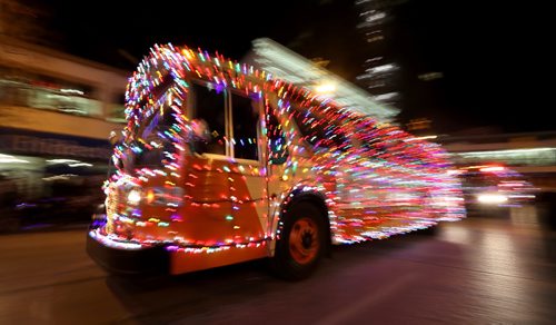 TREVOR HAGAN / WINNIPEG FRESS PRESS
The Santa Claus Parade, Saturday, November 12, 2016.