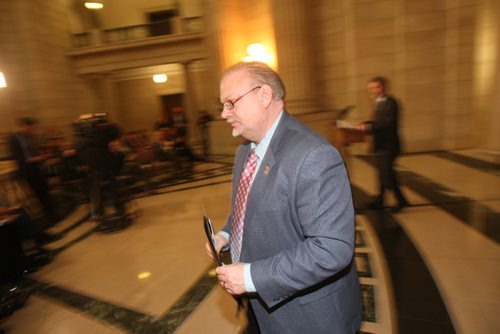 JOE BRYKSA / WINNIPEG FREE PRESS  Health Minister Kelvin Goertzen at the Manitoba Legislature Monday-Nov 14, 2016 -( See  Alex Paul story)