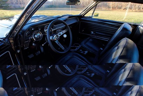 BORIS MINKEVICH / WINNIPEG FREE PRESS
CLASSIC CARS - Bruce Neufeld has a really nice black 1968 Mustang fastback. Perfect black interior. Nov 15, 2016