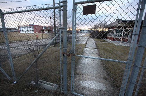 PHIL HOSSACK / WINNIPEG FREE PRESS - Buildings at Kapyong Barracks and former home to the Second Battalion of the Princess Patricia's Canadian Light Infantry sit empty, now slated for demolition. See story. November 14, 2016