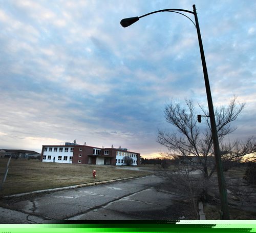 PHIL HOSSACK / WINNIPEG FREE PRESS - Office buildings at Kapyong Barracks and former home to the Seconnd Battalion of the Princess Patricia's Canadian Light Infantry sits empty, now slated for demolition. See story. November 14, 2016