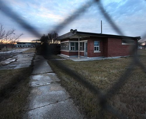 PHIL HOSSACK / WINNIPEG FREE PRESS - The MP's station at Kapyong Barracks and former home to the Second Battalion of the Princess Patricia's Canadian Light Infantry sits empty, now slated for demolition. See story. November 14, 2016