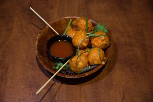 MIKE DEAL / WINNIPEG FREE PRESS
Kwek Kwek at Bisita a Filipino restaurant at 637 Corydon Ave.  
161127 - Sunday November 27, 2016