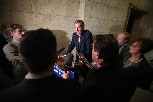 RUTH BONNEVILLE / WINNIPEG FREE PRESS


Premier Brian Pallister, is interviewed by reporters at the Legislative Building Tuesday afternoon.  

Nov 29, 2016

