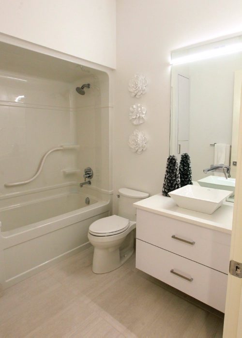 BORIS MINKEVICH / WINNIPEG FREE PRESS
HOMES - 101 Rose Lake Court in Bridgwater Trails. KDR Homes. Bathroom. Dec. 5, 2016