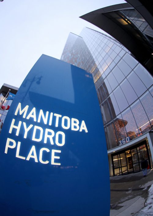 TREVOR HAGAN / WINNIPEG FREE PRESS
Manitoba Hydro Place, Monday, December 5, 2016.