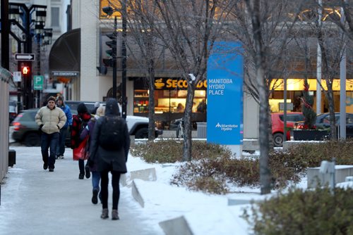 TREVOR HAGAN / WINNIPEG FREE PRESS
Manitoba Hydro Place, Monday, December 5, 2016.