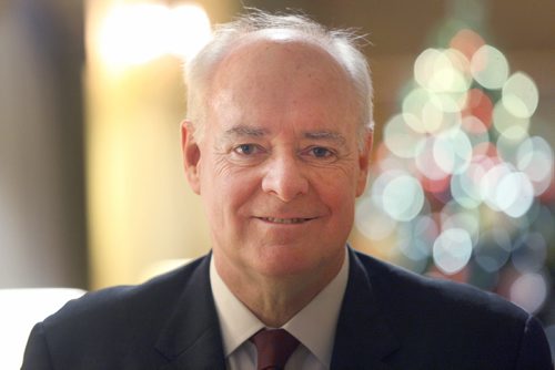 JOE BRYKSA / WINNIPEG FREE PRESS Perrin Beatty President and CEO of the Canadian Chamber of Commerce in Winnipeg today -  Dec 07, 2016 -( See Martin Cash story)