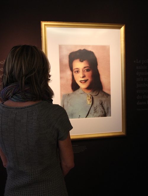 JOE BRYKSA / WINNIPEG FREE PRESSViola Desmond exhibit in the Canadian Museum for Human Rights- Viola Desmond will be the first Canadian woman to be celebrated on the face of her country's currency  the $10 bill  that goes into circulation in 2018.-  Dec 08, 2016 -( See story )