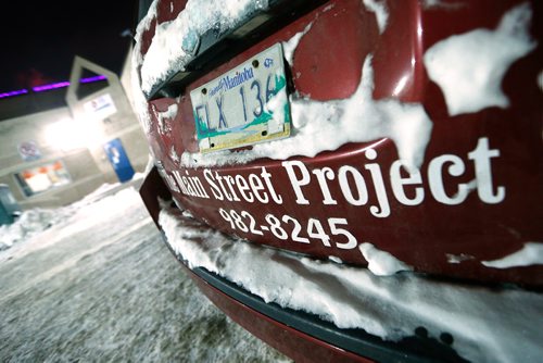 JOHN WOODS / WINNIPEG FREE PRESS
The Main Street Project is restarting their street outreach program Monday, December 12, 2016 after a woman died on the street yesterday


