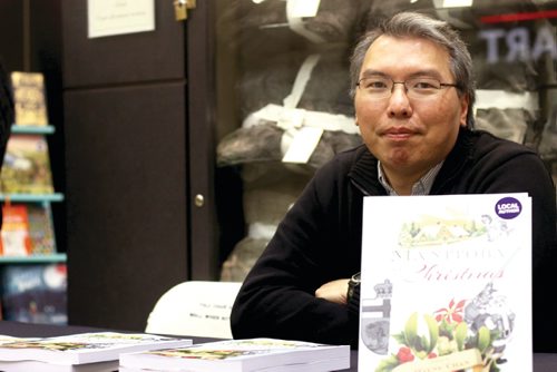 Canstar Community News Wayne Chan, author of Manitoba Christmas, says he got the idea for the book in the middle of summer about a year and a half ago. /Photo by Christina Hryniuk