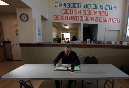 PHIL HOSSACK / WINNIPEG FREE PRESS -   NDP MLA Kevin Chief is resigning his seat, See Dan Lett story.   - December 14, 2016