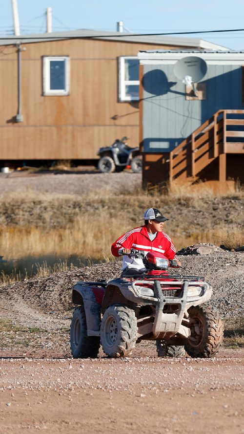 JOHN WOODS / WINNIPEG FREE PRESS
Housing in Baker Lake September 23, 2016
