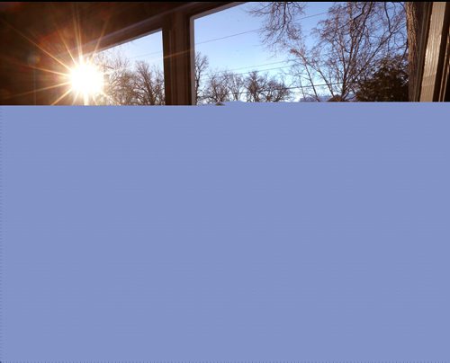 WAYNE GLOWACKI / WINNIPEG FREE PRESS
Homes. The view from the dining room window of the backyard at 86 Linden Ave. Todd Lewys story. Dec.20 2016
