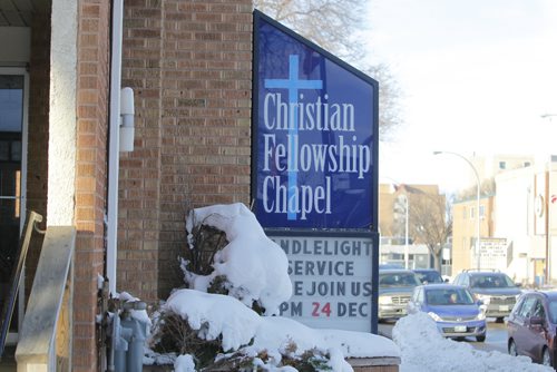BORIS MINKEVICH / WINNIPEG FREE PRESS
Christian Fellowship Chapel on Osborne and Brandon. Dec. 22, 2016