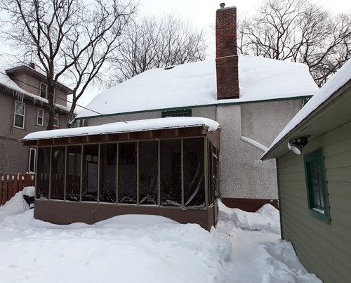 PHIL HOSSACK / WINNIPEG FREE PRESS -  HOMES - 534 Dominion (Rear, featuring screened deck) January 2,2017