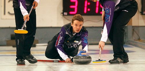 PHIL HOSSACK / WINNIPEG FREE PRESS -  JT Ryan and his rink are 5-0 going into the provincial Jr playoff's wednesday....See Jay Bell's story. January 4, 2017