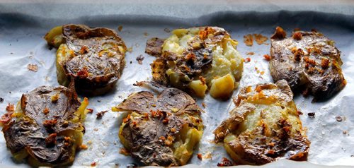 BORIS MINKEVICH / WINNIPEG FREE PRESS
FOOD - Crisped potatoes. Side dishes story by Wendy Burke. JAN. 16, 2017