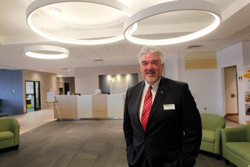 BORIS MINKEVICH / WINNIPEG FREE PRESS
BUSINESS - Holiday Inn Winnipeg Airport West. (Portage Avenue at Moray Street) General manager Bruce MacKay in the hotel which is nearing completion of a two-year/$10-million renovation/refurbishing. Murray McNeill story. JAN. 17, 2017