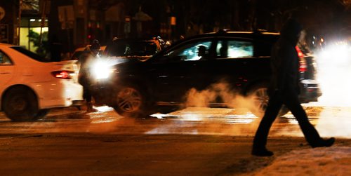 JOHN WOODS / WINNIPEG FREE PRESS
Intersection at River and Osbourne is dangerous for pedestrians. Photographed Tuesday, January 31, 2017.