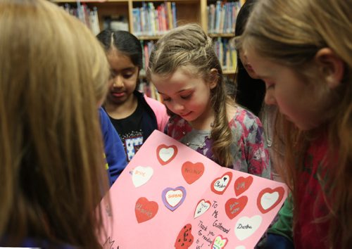 RUTH BONNEVILLE / WINNIPEG FREE PRESS

I Love to Read month kickoff - Standup

Education and Training Minister Ian Wishart and Fort Richmond MLA Sarah Guillemard are gifted with homemade cards from students after they read to the kids in the library at  École James Nisbet School, to kick-off I Love to Read month Wednesday.  

Feb 01, 2017
