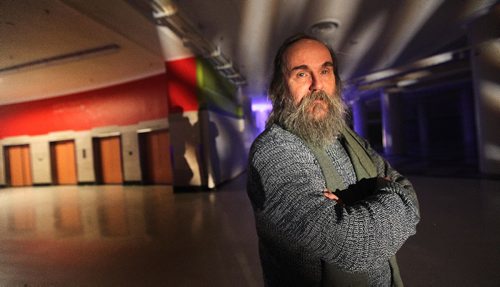 PHIL HOSSACK / WINNIPEG FREE PRESS  -  NEW MUSIC - Winnipeg Sony Classical recording artist and Continuous Music pianist Lubomyr Melnyk posed in the downtown Hudson's Bay store basement before his presentation Thursday evening. See Review.  - February 2, 2017