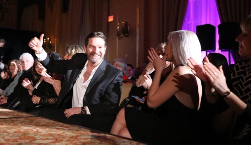 JASON HALSTEAD / WINNIPEG FREE PRESS

Attendees take in the Runway to Change fashion show fundraiser presented by Qualico in support of Main Street Project on Feb. 2, 2017, at the Fort Garry Hotel. (for 49.8 fashion page, Feb. 11, 2017)