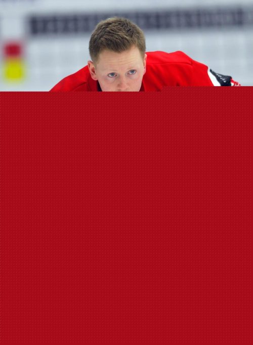 BORIS MINKEVICH / WINNIPEG FREE PRESS
Braden Calvert in practice today. CurlManitoba is hosting the 2017 Viterra Championship February 8-12 at Stride Place in Portage la Prairie, MB. The top 32 Mens teams in Manitoba will compete for an opportunity to represent Manitoba at the 2017 Tim Hortons Brier in St. Johns, NL March 4-12, 2017. JASON BELL STORY. Feb. 7, 2017