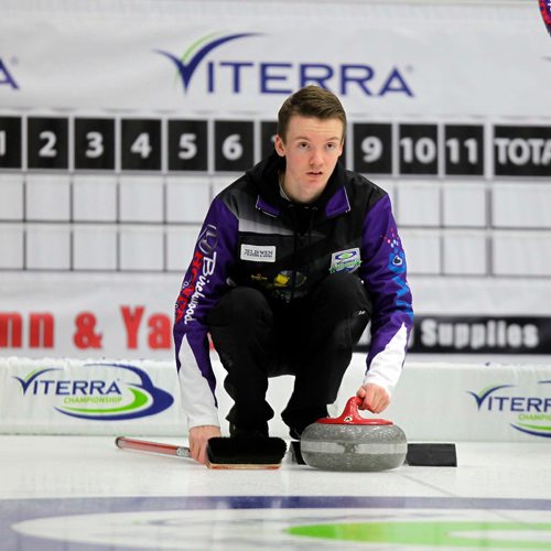 BORIS MINKEVICH / WINNIPEG FREE PRESS
J.T. Ryan - Assiniboine - in practice today. CurlManitoba is hosting the 2017 Viterra Championship February 8-12 at Stride Place in Portage la Prairie, MB. The top 32 Mens teams in Manitoba will compete for an opportunity to represent Manitoba at the 2017 Tim Hortons Brier in St. Johns, NL March 4-12, 2017. JASON BELL STORY. Feb. 7, 2017