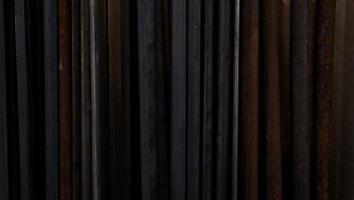 MIKE DEAL / WINNIPEG FREE PRESS
Metal rods hang along a wall in the forge. Matt Jenkins, a blacksmith and owner of Cloverdale Forge.
170131 - Tuesday, January 31, 2017.