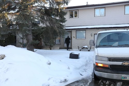 RUTH BONNEVILLE / WINNIPEG FREE PRESS

Police investigate a two-storey home at 38 Forest Lake Drive in Waverely Heights after the remains of a woman's body was found in a barrel believed to be in the backyard.  




Feb 17, 2017

