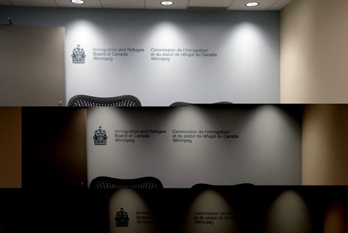 WAYNE GLOWACKI / WINNIPEG FREE PRESS

One of the two new Immigration and Refugee Board of Canada hearing rooms in the Victory Building at 269 Main St. in Winnipeg.  Feb. 22   2017