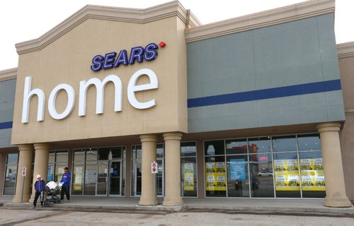 WAYNE GLOWACKI / WINNIPEG FREE PRESS

The Sears Home Store at 1450 Ellice Ave., it is scheduled to close on March 12. Murray McNeill story Feb. 22   2017
