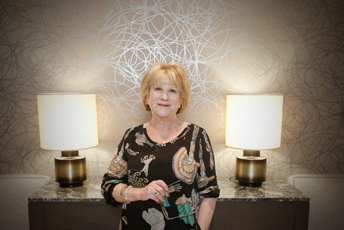 JOHN WOODS / WINNIPEG FREE PRESS
Sylviane Toporkoff, president of Global Forum/Shaping The Future is photographed at a Winnipeg hotel Monday, February 27, 2017. The organization will be bringing their annual forum on global digitization to Winnipeg in October.