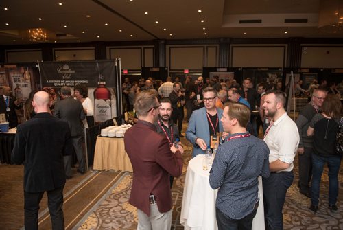 DAVID LIPNOWSKI / WINNIPEG FREE PRESS

Patrons take in the 2017 Winnipeg Whiskey Festival Friday March 3, 2017 at the Fairmont Hotel.