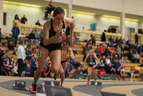 RUTH BONNEVILLE / WINNIPEG FREE PRESS

One of Canada's best track competitor's Victoria Tachinski sprints into great from competing in the 200m at the 36th Annual Boeing Classic Indoor Track & Field Championships at Max Bell Saturday.   



  March 04, 2017