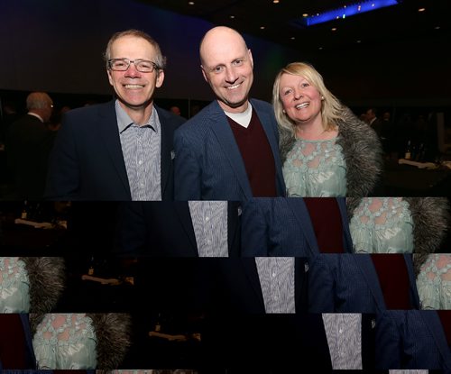 JASON HALSTEAD / WINNIPEG FREE PRESS

L-R: Winnipeg Free Press publisher Bob Cox, Free Press editor Paul Samyn and Cathy Samyn on March 4, 2017 at the Health Sciences Centre Savour Canada Wine and Food Experience at the RBC Convention Centre Winnipeg. (See Social Page)