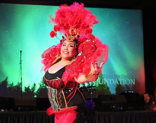 JASON HALSTEAD / WINNIPEG FREE PRESS

Bella Flett from the Aboriginal School of Dance performs on March 4, 2017 at the Health Sciences Centre Savour Canada Wine and Food Experience at the RBC Convention Centre Winnipeg. (See Social Page)