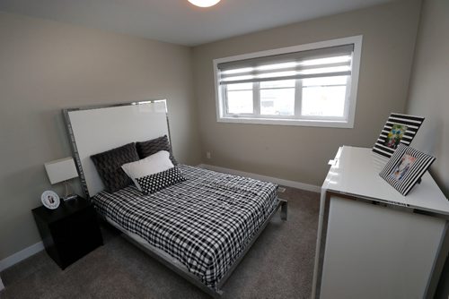 WAYNE GLOWACKI / WINNIPEG FREE PRESS

Homes. A bedroom on the second floor at 41 Eagleview Drive in Prairie Pointe.   Signature Homes sales rep is Jeff McArthur.  Todd Lewys ¤ story March 6   2017